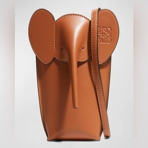 NWT Loewe Elephant Pouch Crossbody Bag